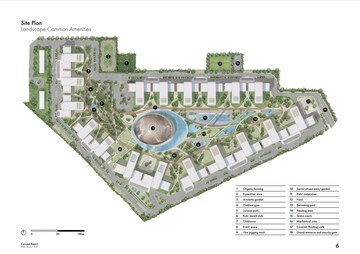 Master Plan in 3 BHK Apartment at Elan The Presidential, Sector 106 – for Sale