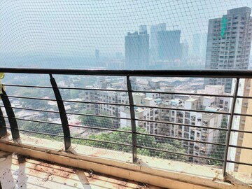 Balcony in 2 BHK Apartment at K Raheja Heights, Malad East – for Rent