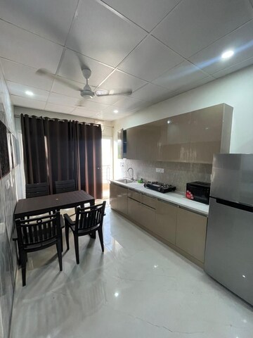 Kitchen in 2 BHK Builder Floor at Ansal Sushant Lok I, Sector 43 – for Rent