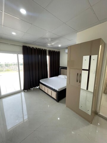 Kitchen in 2 BHK Builder Floor at Ansal Sushant Lok I, Sector 43 – for Rent