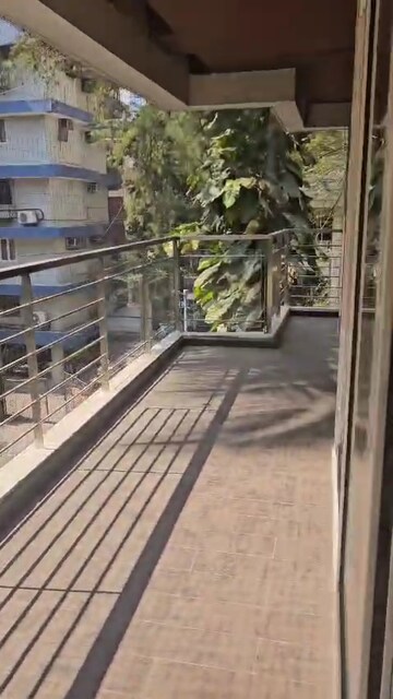 Balcony in 3 BHK Apartment at Zakaria House, Bandra West – for Rent