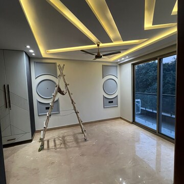Staircase in 4 BHK Builder Floor at Janakpuri – for Sale