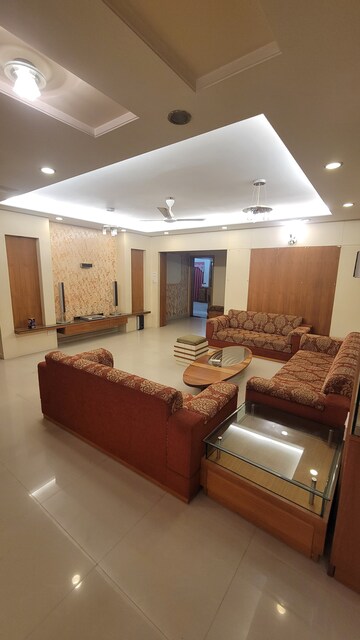 Living Room in 3 BHK Apartment at Vascon Marigold, Kalyani Nagar – for Rent