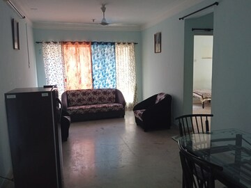 Living Room in 2 BHK Apartment at Gera Harmony, Kalyani Nagar – for Rent