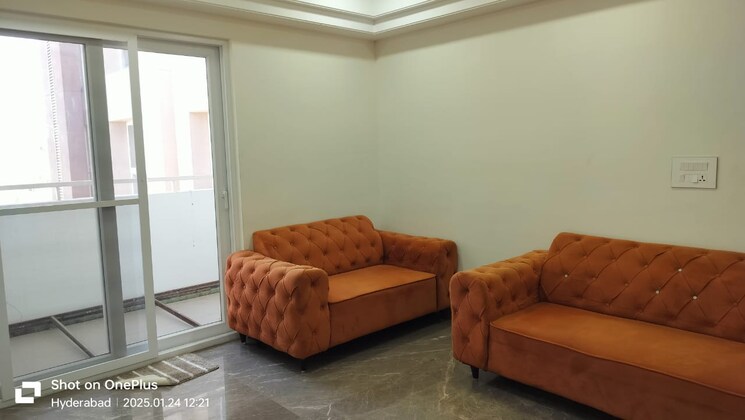 Living Room, koncept-ambience-the-botanika-empress 4 Bedroom 4060 Sq.Ft. Apartment In Gachibowli Hyderabad 8157015