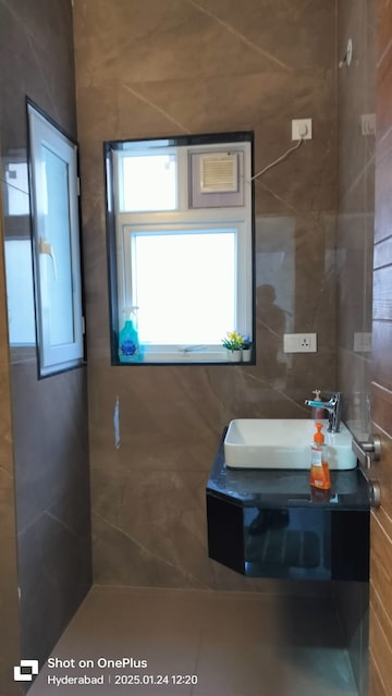 Bathroom in 4 BHK Apartment at Koncept Ambience The Botanika Empress, Gachibowli – for Rent