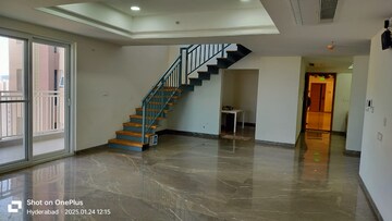 Staircase in 4 BHK Apartment at Koncept Ambience The Botanika Empress, Gachibowli – for Rent