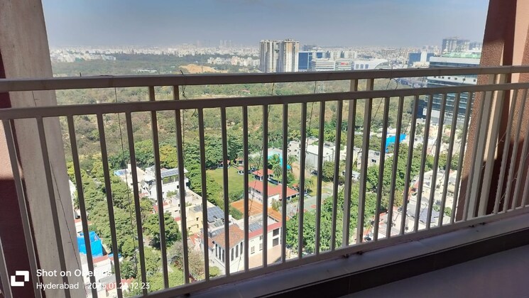 Balcony, koncept-ambience-the-botanika-empress 4 Bedroom 4060 Sq.Ft. Apartment In Gachibowli Hyderabad 8157015