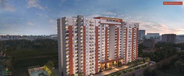 2 BHK Apartment For Rent in Vajram Newtown Thanisandra Main Road Bangalore  8157023