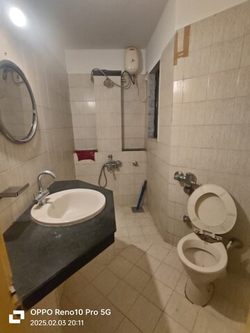 Bathroom in 2 BHK Apartment at Norita Chs Ltd, Powai – for Rent
