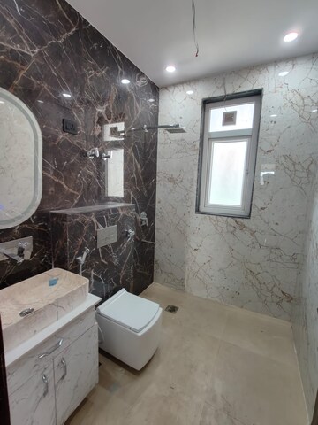 Bathroom in 3 BHK Builder Floor at BPTP Park Central, Sector 85 – for Sale