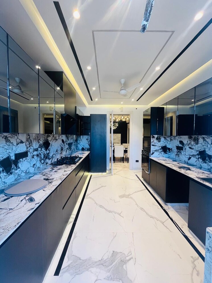 Kitchen, eros-rosewood-city 4 Bedroom 4500 Sq.Ft. Builder Floor In Sector 49 Gurgaon 8157157