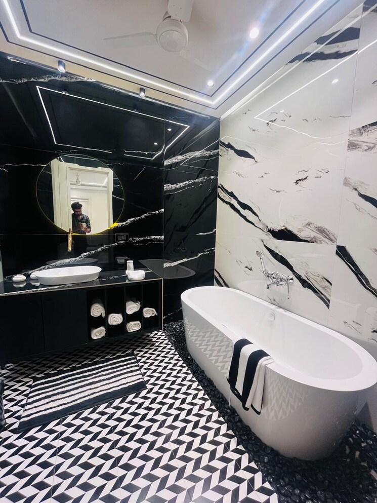 Master Bedroom, eros-rosewood-city 4 Bedroom 4500 Sq.Ft. Builder Floor In Sector 49 Gurgaon 8157157