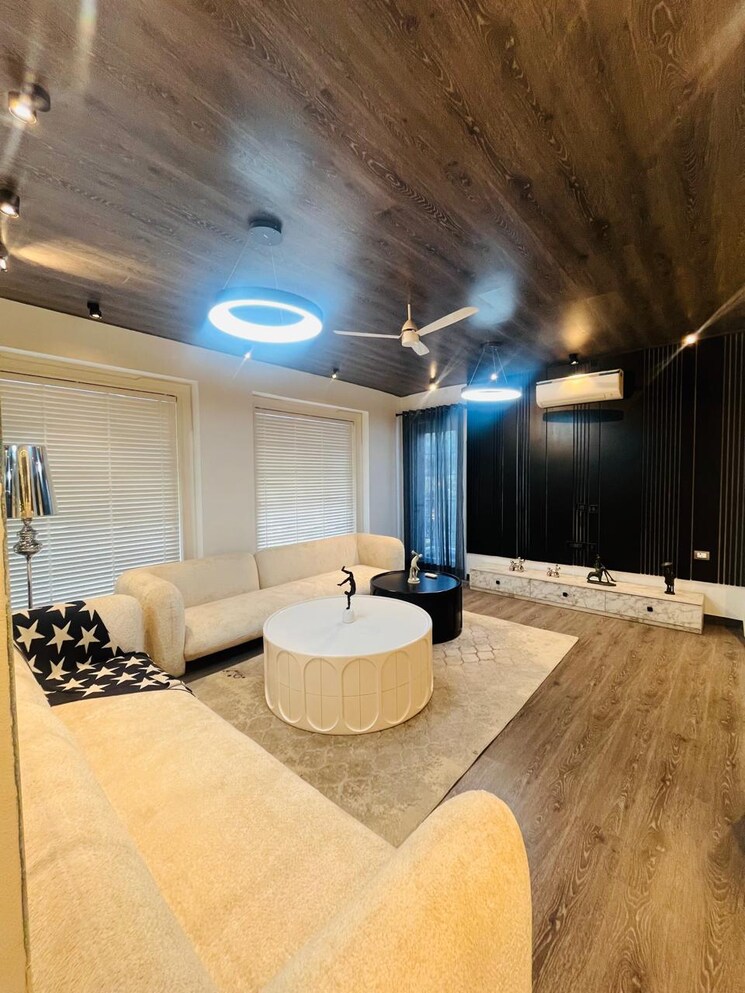 Living Room, kohli-one-malibu-town 4 Bedroom 4500 Sq.Ft. Builder Floor In Sector 47 Gurgaon 8157186