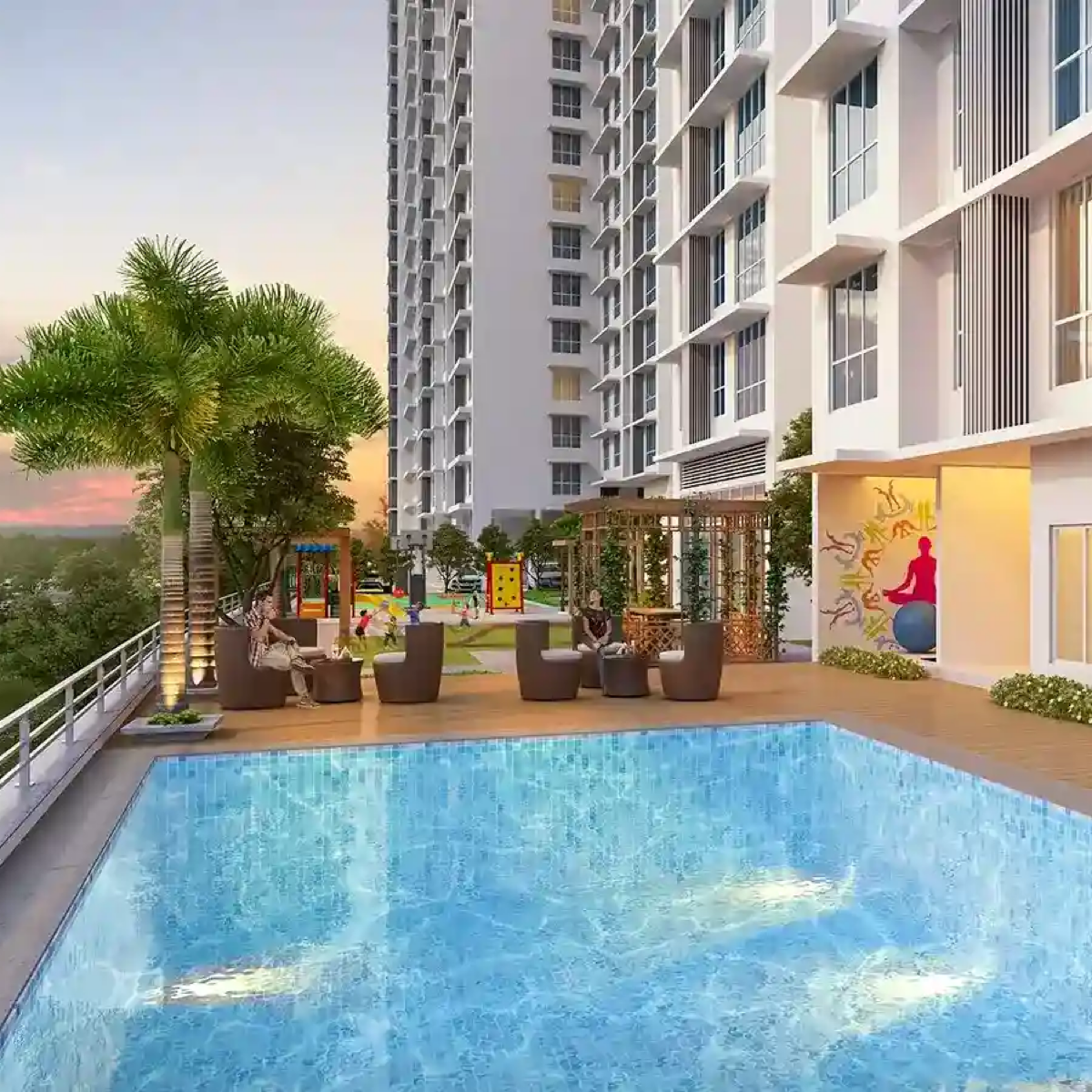 2 BHK + Extra Room Apartment For Sale in Godrej Reserve Kandivali