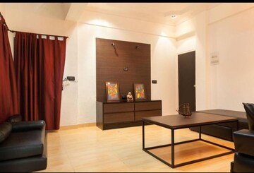 Living Room in 1 BHK Apartment at Tulsi Mahal, Khar West – for Rent