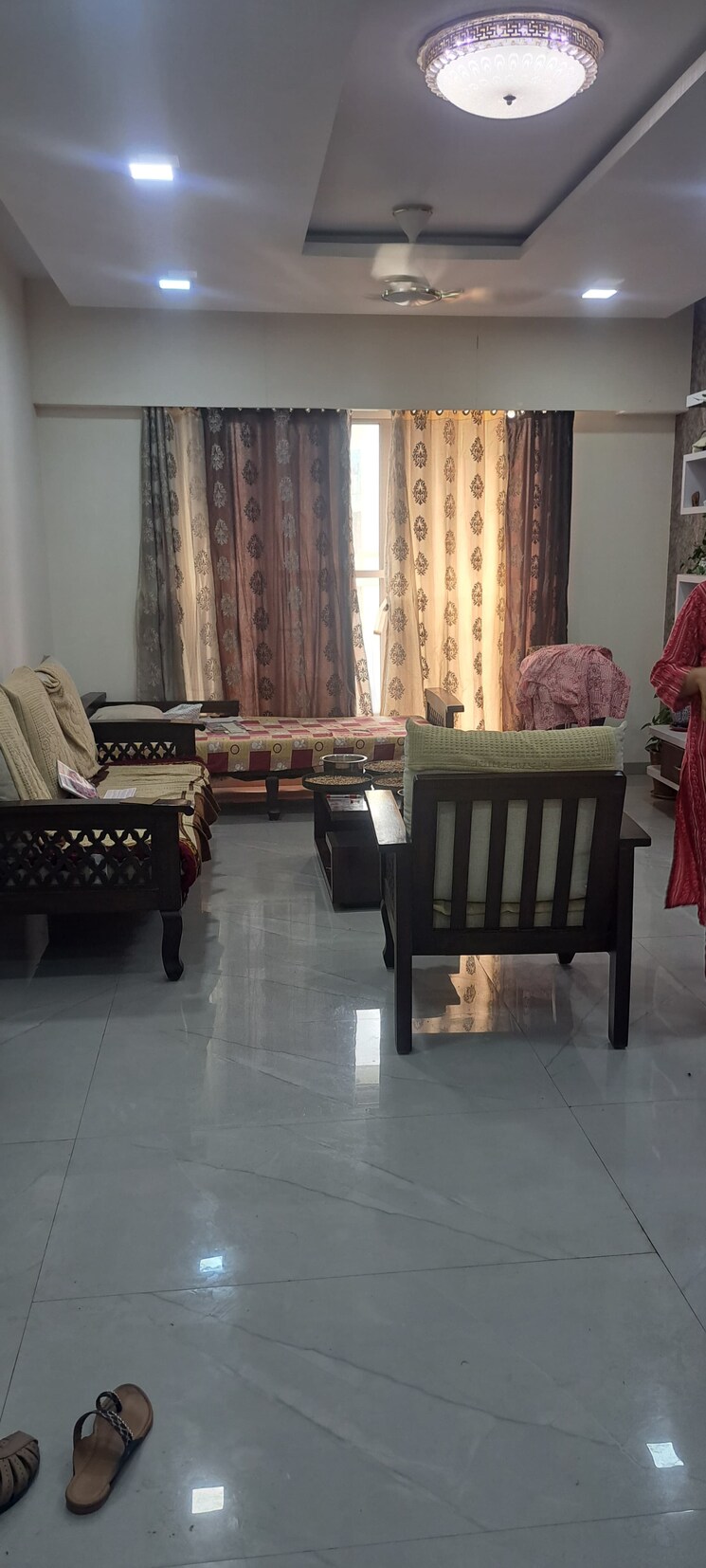 Living Room, dhaval-sunrise-orlem 3 Bedroom 1109 Sq.Ft. Apartment In Malad West Mumbai 8157295