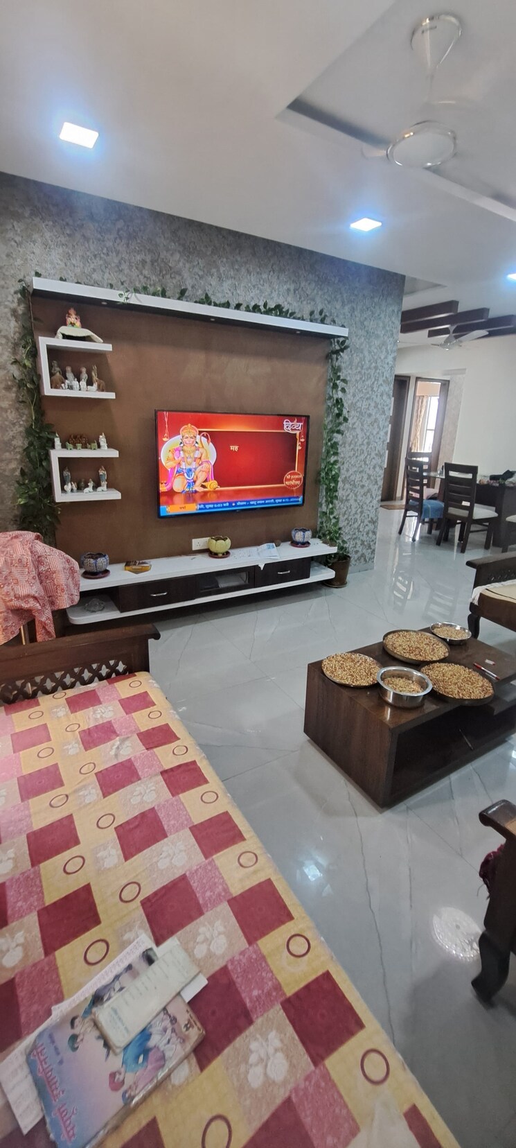 Living Room, dhaval-sunrise-orlem 3 Bedroom 1109 Sq.Ft. Apartment In Malad West Mumbai 8157295