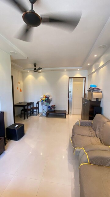 Living Room in 2 BHK Apartment at Vasant Oscar, Mulund West – for Sale