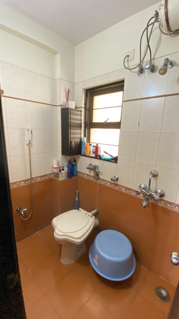 Bathroom in 2 BHK Apartment at Vasant Oscar, Mulund West – for Sale