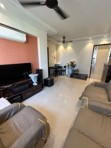 Master Bedroom in 2 BHK Apartment at Vasant Oscar, Mulund West – for Sale