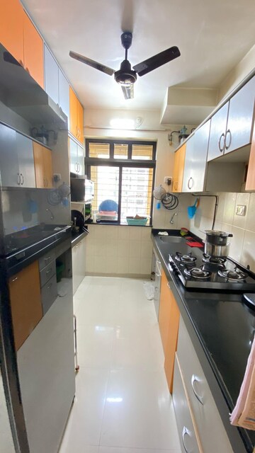 Kitchen in 2 BHK Apartment at Vasant Oscar, Mulund West – for Sale