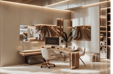 Team Area in  Office Space at NMS Midas, Cbd Belapur Sector 15 – for Rent
