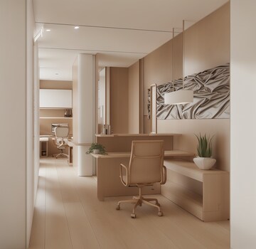 Floor Plan in  Office Space at NMS Midas, Cbd Belapur Sector 15 – for Rent