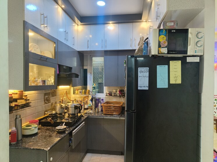 Kitchen, gaur-city-2-11th-avenue 3 Bedroom 871 Sq.Ft. Apartment In Sector 16c Greater Noida Greater Noida 8157326