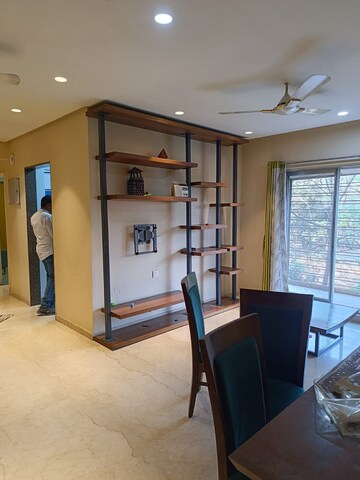 Living Room in 3 BHK Apartment at Kalpataru Hills, Manpada – for Rent