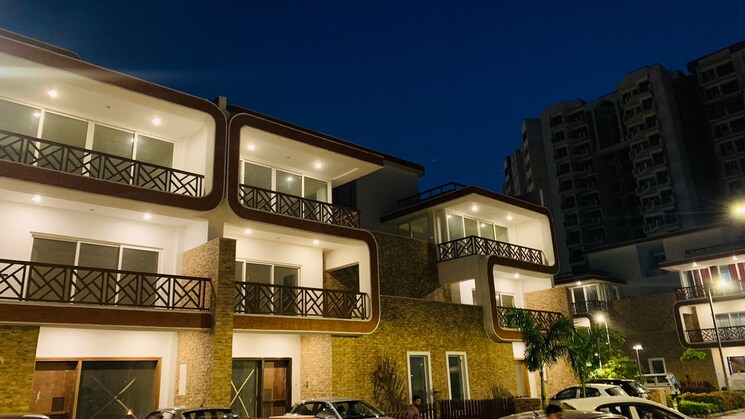 Exterior View, rishita-mulberry-villas 4 Bedroom 4653 Sq.Ft. Villa In Sushant Golf City Lucknow 8157566