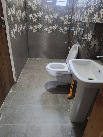 Bathroom in 3 BHK Builder Floor at Omkar Road – for Rent