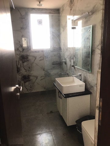 Bathroom in 3 BHK Builder Floor at Paschim Vihar – for Rent