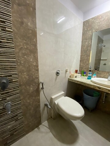 Bathroom in 2 BHK Apartment at Nahar Amrit Shakti, Chandivali – for Rent