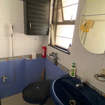 Attached Bathroom in 2 BHK Apartment at Vasant Oscar, Moti Nagar – for Sale