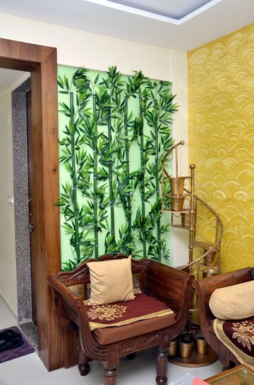 Living Room in 3 BHK Apartment at Kul Ecoloch, Hinjewadi – for Sale