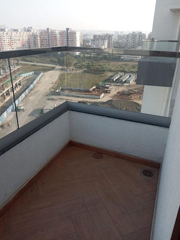 Balcony in 3 BHK Apartment at Vilas Javdekar Yashwin Encore, Wakad – for Rent