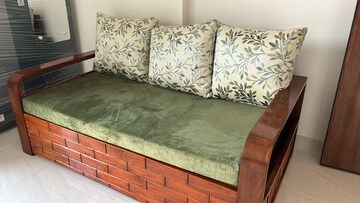 Bedroom in 1 BHK Apartment at Lodha Crown Quality Homes, Majiwada – for Rent