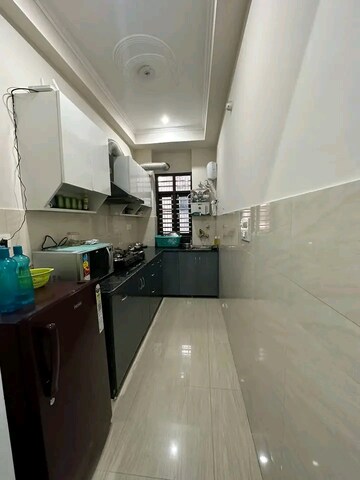 Kitchen in 2 BHK Builder Floor at Ansal Sushant Lok I, Sector 43 – for Rent