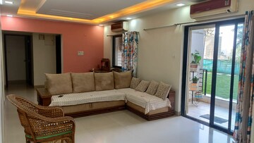 Living Room in 3 BHK Apartment at Regent 20 Classic, Baner – for Rent