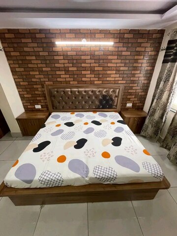 Bedroom in 2 BHK Builder Floor at Ansal Sushant Lok I, Sector 43 – for Rent