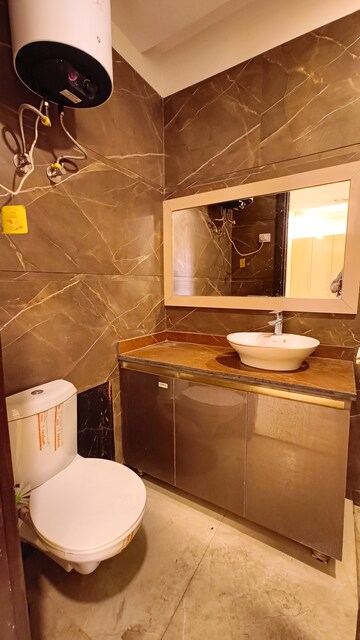 Kitchen in 3 BHK Builder Floor at Palm Residency Chhatarpur, Chattarpur – for Rent