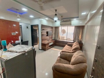 Living Room in 2 BHK Apartment at Seawoods – for Sale