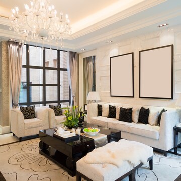 Living Room in 3 BHK Builder Floor at Surya Nagar – for Sale