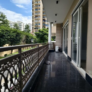 Balcony in 3 BHK Builder Floor at Emaar Marbella, Sector 66 – for Rent