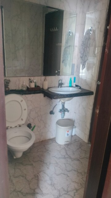Bathroom in 2 BHK Apartment at Ajnara Grand Heritage, Sector 74 – for Rent
