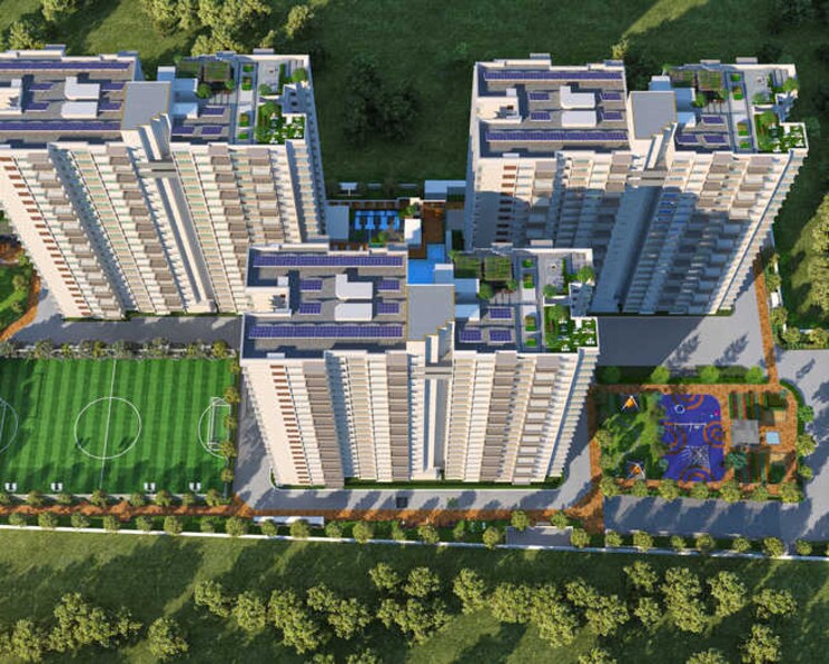 Exterior View, keya-homes-the-green-terraces 2 Bedroom 1120 Sq.Ft. Apartment In Electronic City Phase I Bangalore 8158065