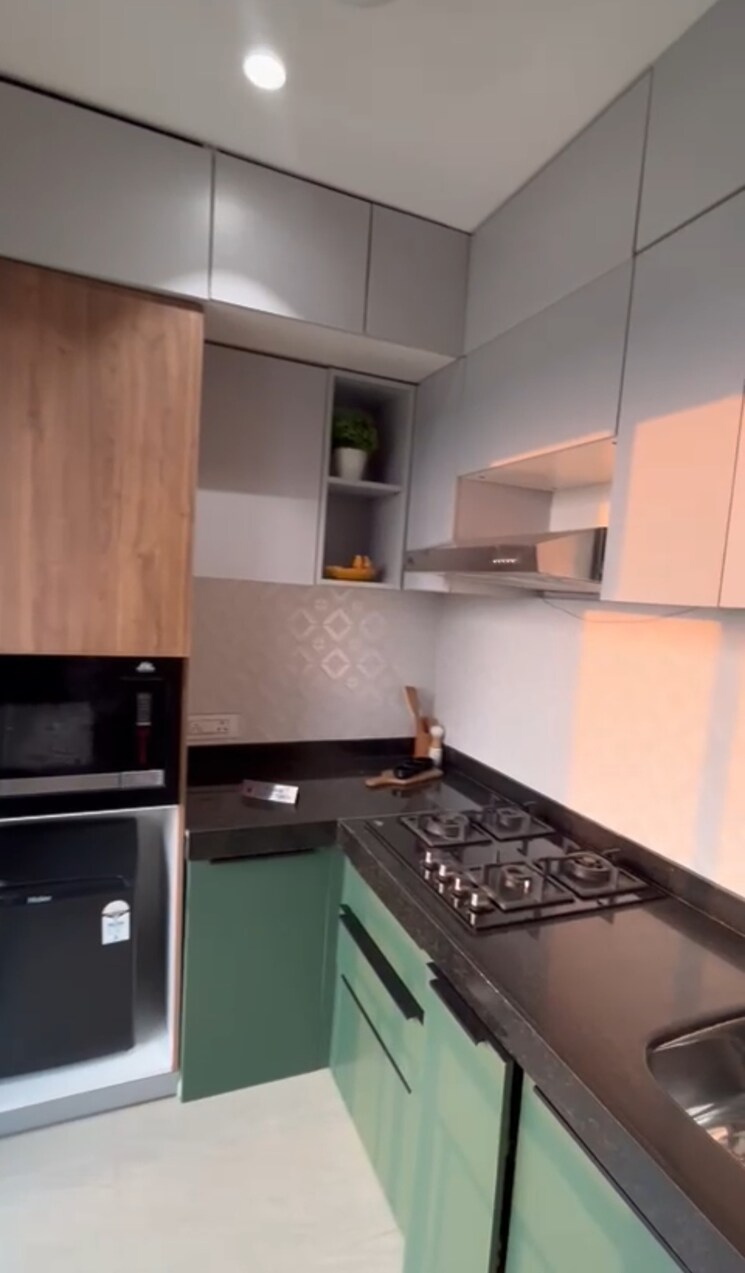 Kitchen, conceptual-suraksha-smart-city-phase-i 1 Bedroom 580 Sq.Ft. Apartment In Vasai East Palghar 8158130