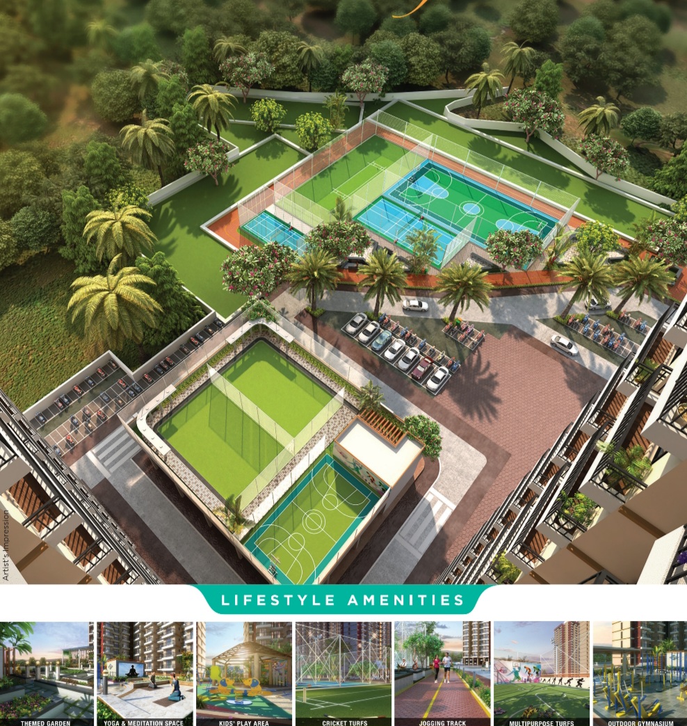 1 BHK Apartment For Sale in Conceptual Suraksha Smart City Phase I