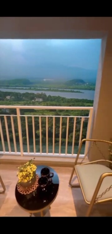 Living Room in 3 BHK Apartment at Lodha Amara, Kolshet Road – for Sale